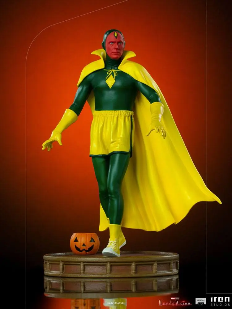 WandaVision Art Scale Statue 1/10 Vision Halloween Version 22 cm Produktfoto