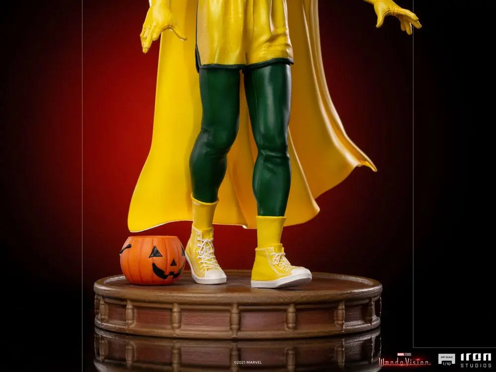 WandaVision Art Scale Statue 1/10 Vision Halloween Version 22 cm Produktfoto
