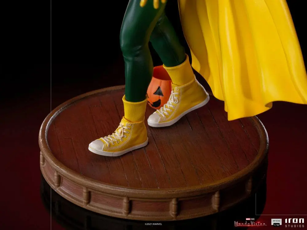 WandaVision Art Scale Statue 1/10 Vision Halloween Version 22 cm Produktfoto