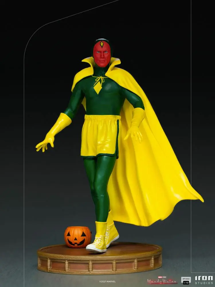 WandaVision Art Scale Statue 1/10 Vision Halloween Version 22 cm Produktfoto