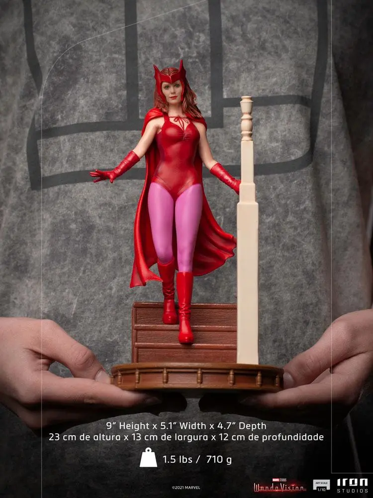 WandaVision Art Scale Statue 1/10 Wanda Halloween Version 23 cm Produktfoto