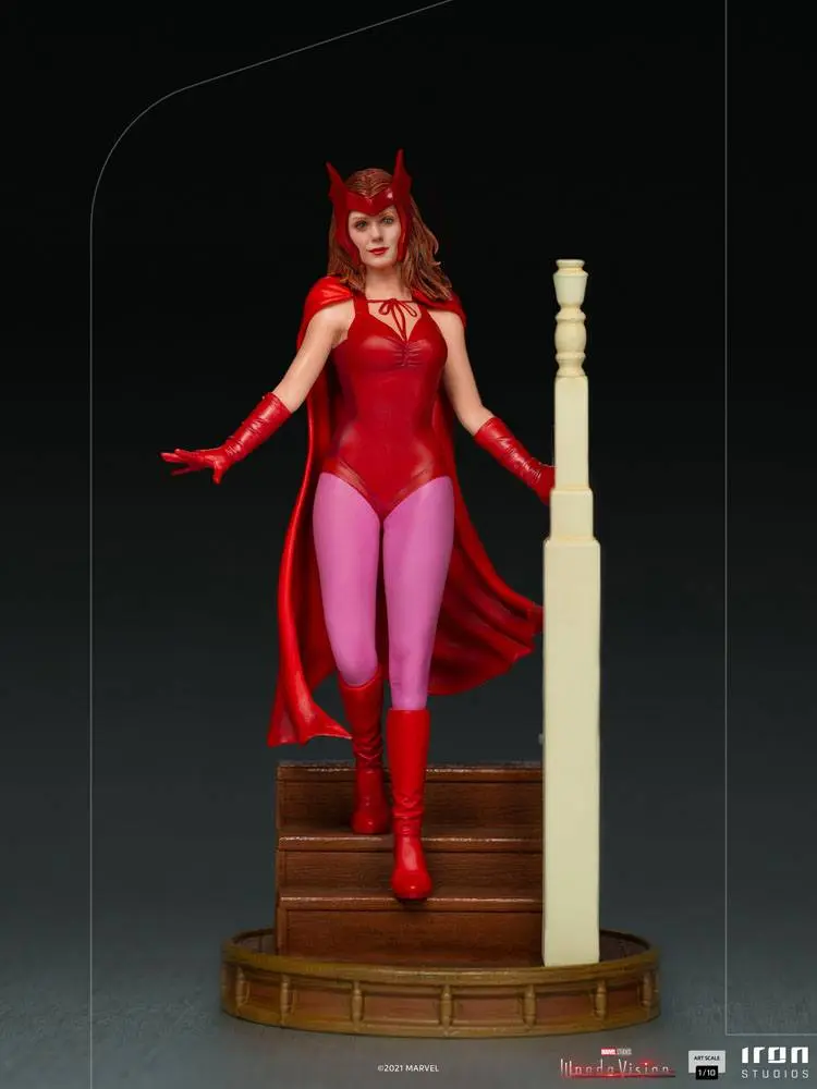 WandaVision Art Scale Statue 1/10 Wanda Halloween Version 23 cm Produktfoto