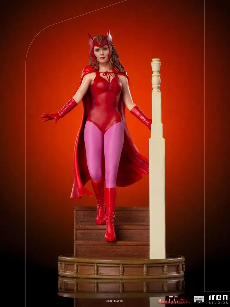 WandaVision Art Scale Statue 1/10 Wanda Halloween Version 23 cm Produktfoto