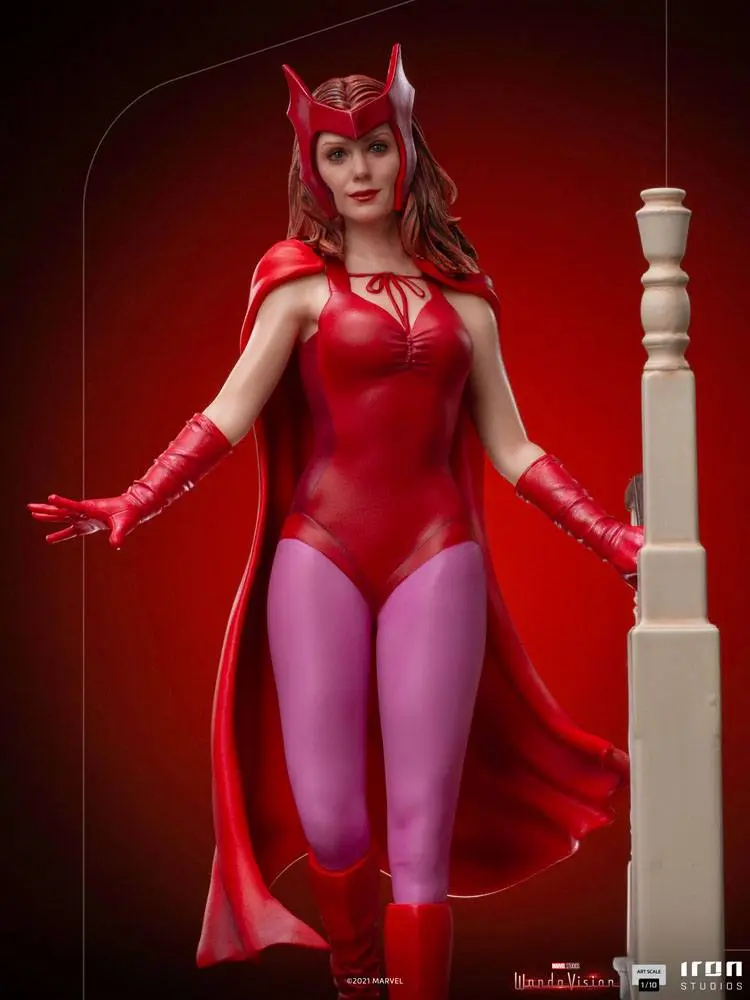 WandaVision Art Scale Statue 1/10 Wanda Halloween Version 23 cm Produktfoto