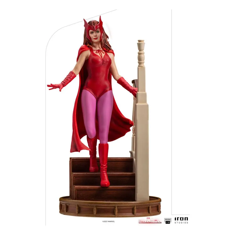 WandaVision Art Scale Statue 1/10 Wanda Halloween Version 23 cm Produktfoto