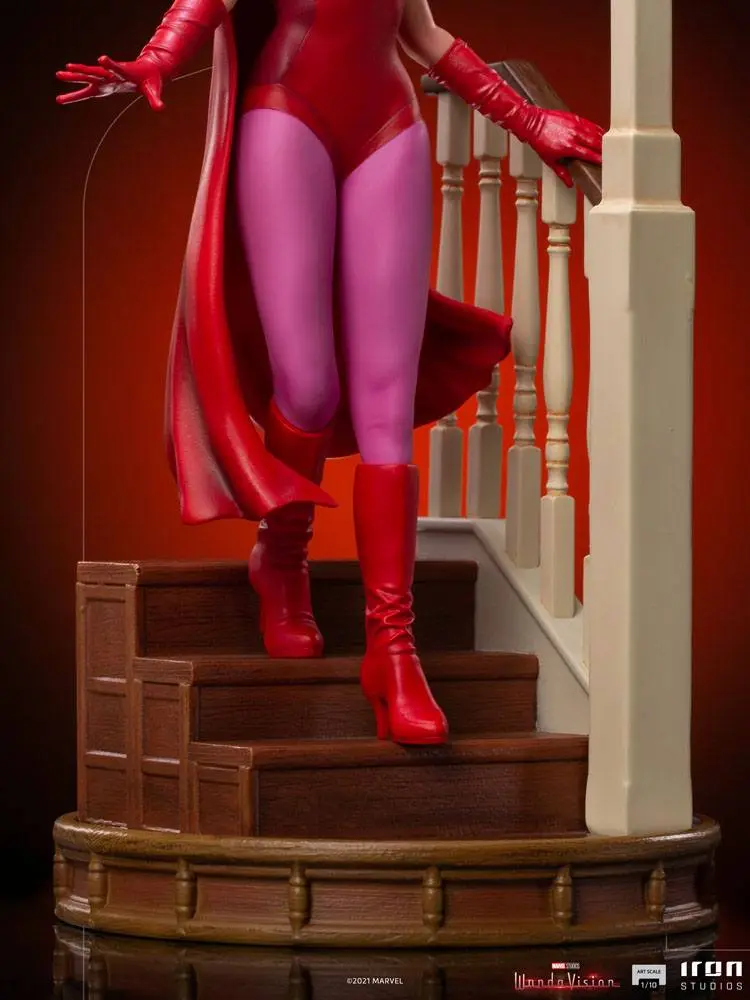 WandaVision Art Scale Statue 1/10 Wanda Halloween Version 23 cm Produktfoto