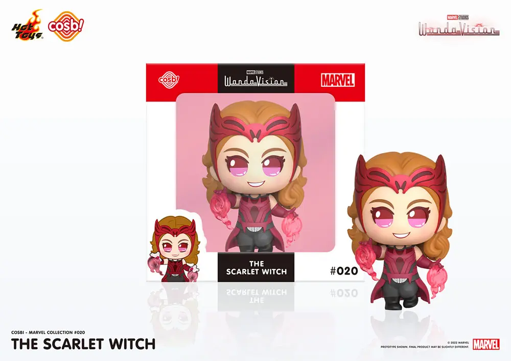 WandaVision Cosbi Minifigur Scarlet Witch 8 cm termékfotó