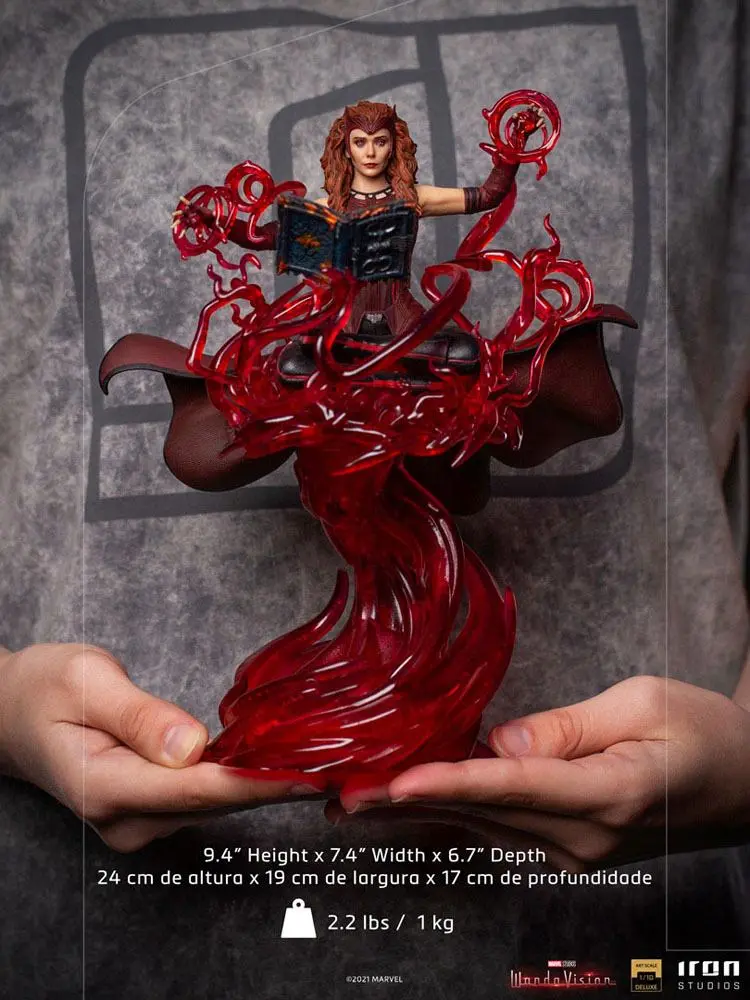 WandaVision Deluxe Art Scale Statue 1/10 Scarlet Witch 24 cm Produktfoto