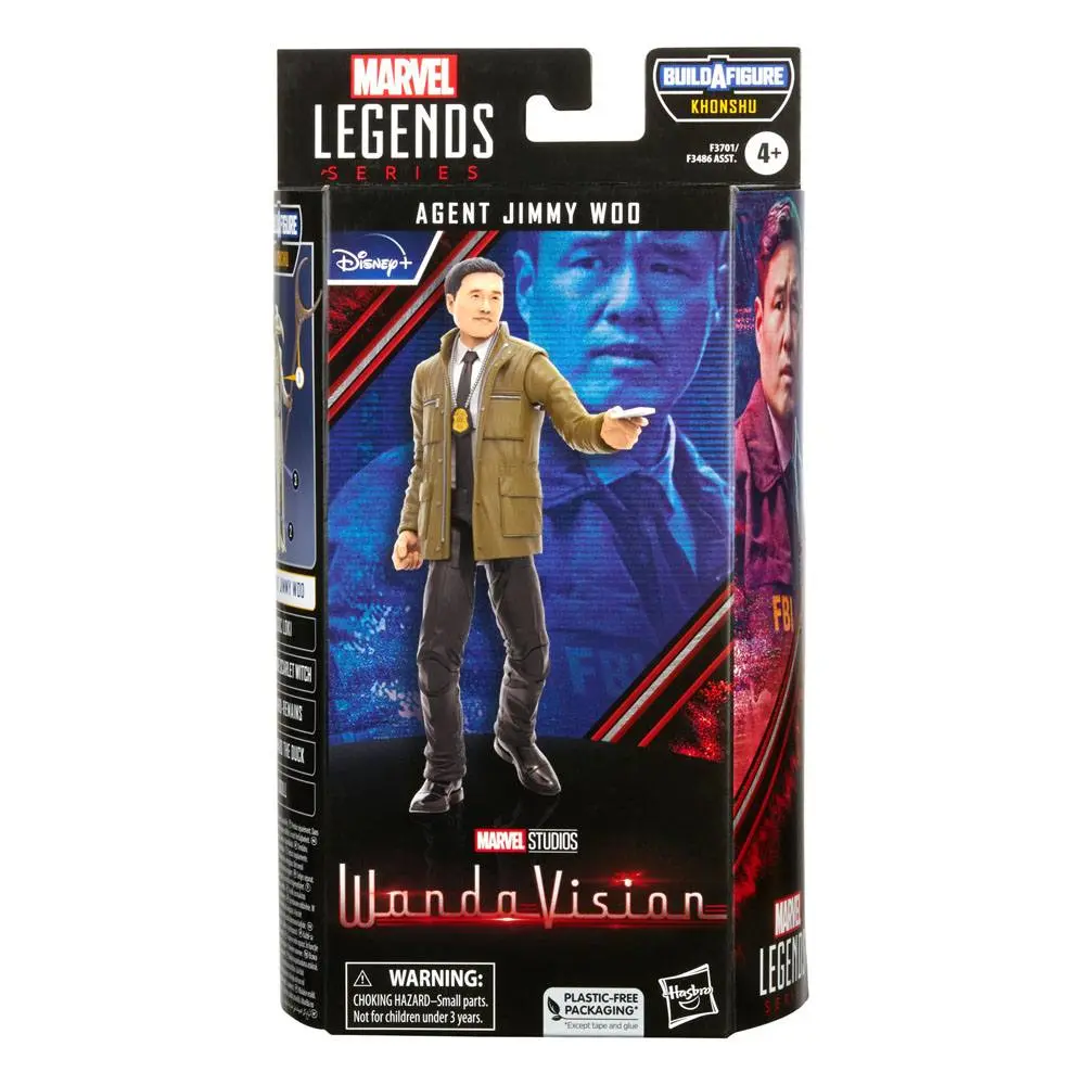 WandaVision Marvel Legends Actionfigur Khonshu BAF: Agent Jimmy Woo 15 cm termékfotó