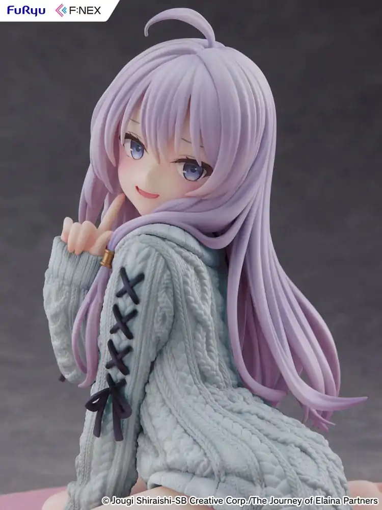 Wandering Witch: The Journey of Elaina 1/7 PVC Statue Elaina knit Version 30 cm Produktfoto