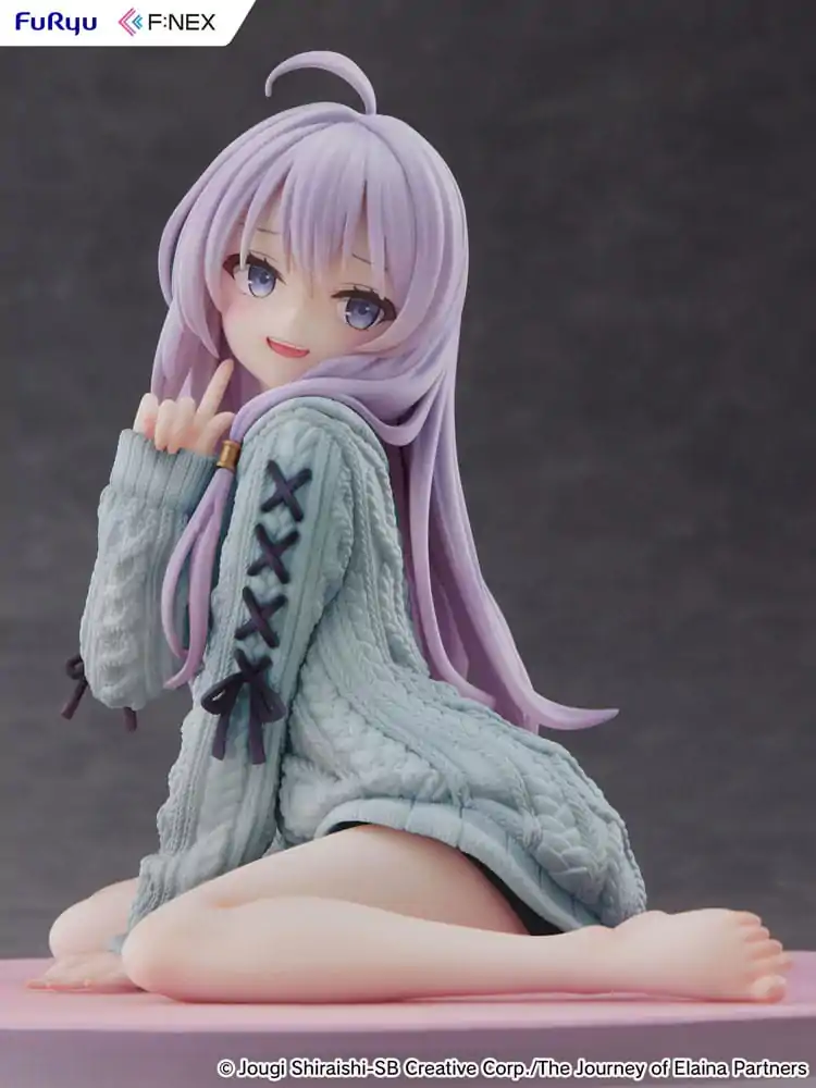 Wandering Witch: The Journey of Elaina 1/7 PVC Statue Elaina knit Version 30 cm Produktfoto