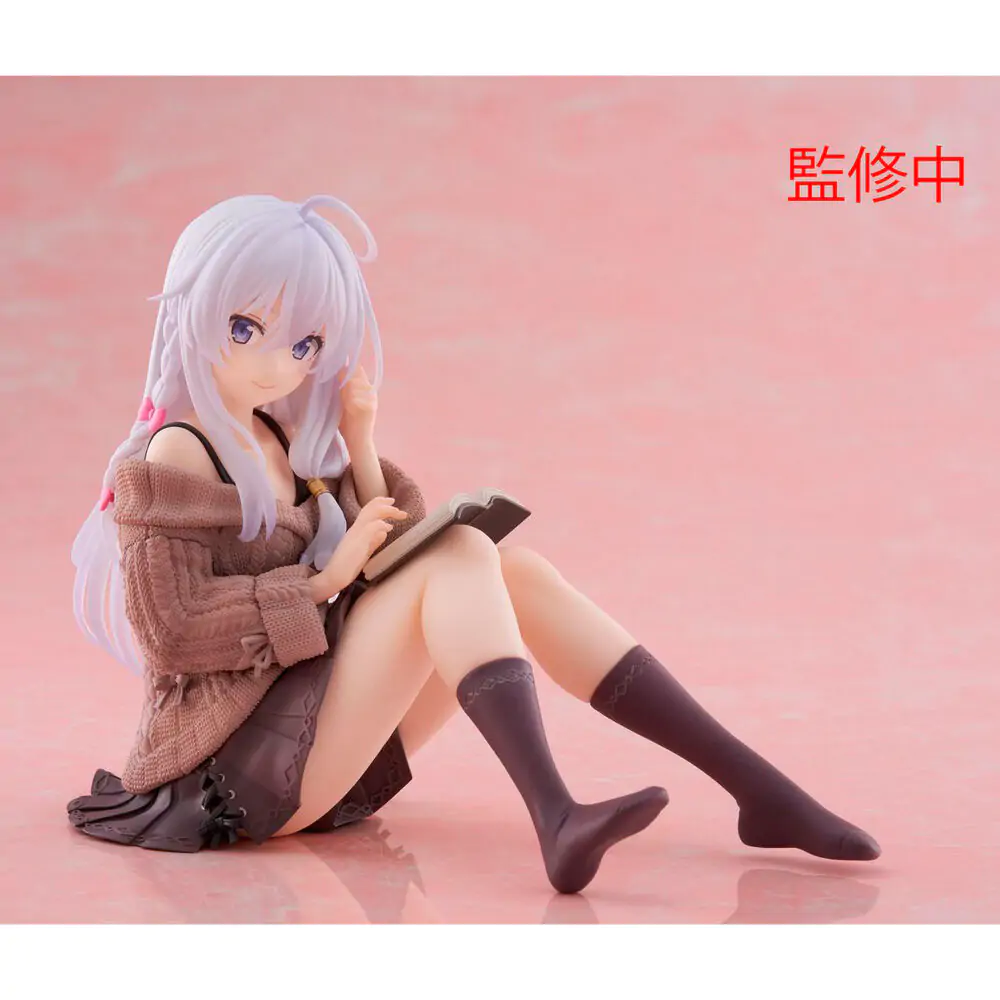 Wandering Witch: The Journey of Elaina PVC Statue Desktop Cute Figure Elaina Casual Clothes Ver. 13 cm Produktfoto