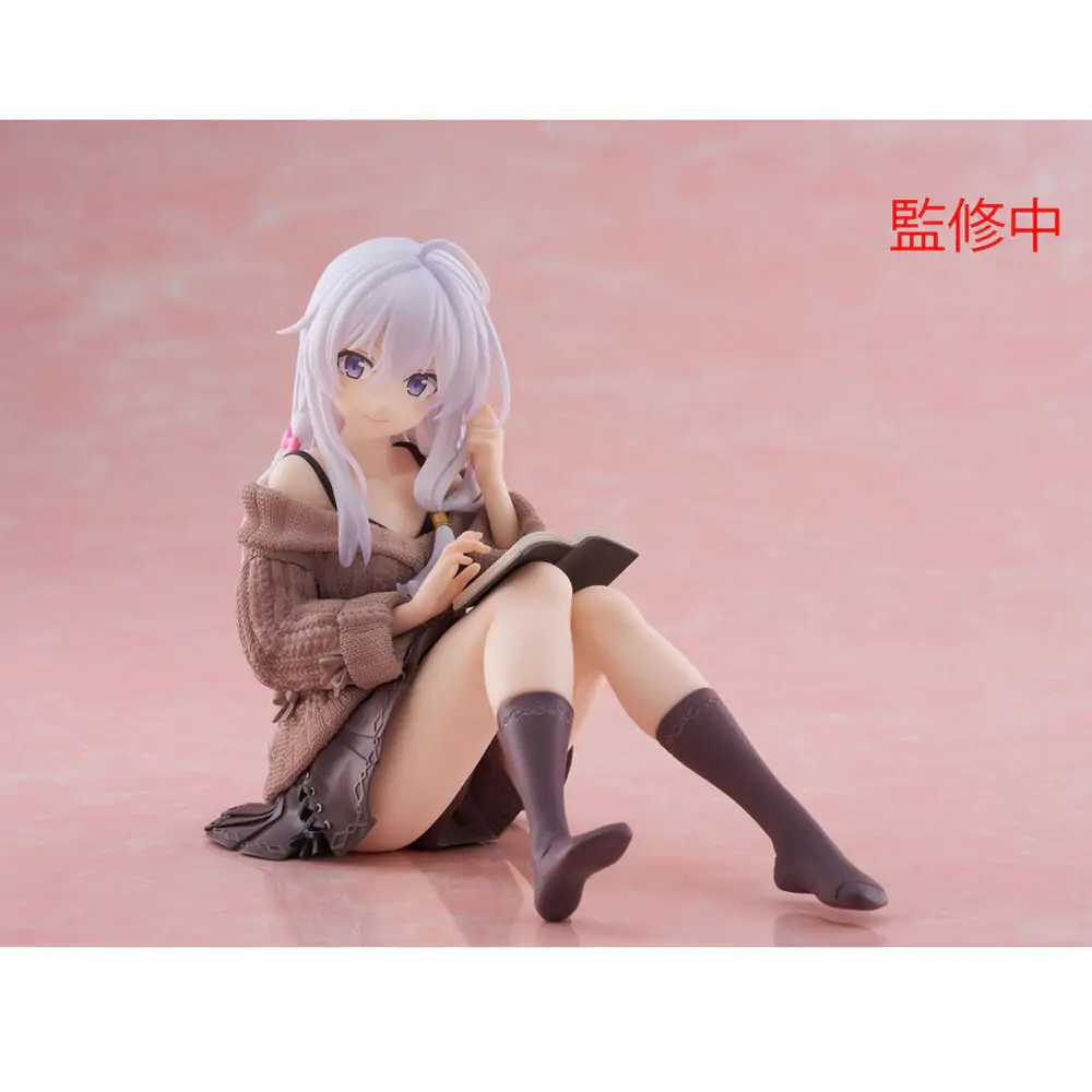 Wandering Witch: The Journey of Elaina PVC Statue Desktop Cute Figure Elaina Casual Clothes Ver. 13 cm Produktfoto