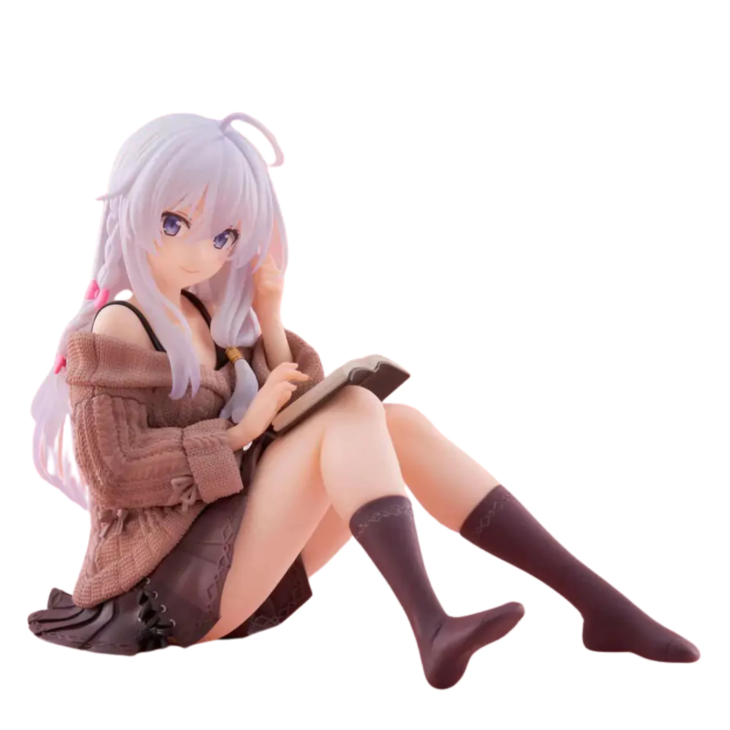 Wandering Witch: The Journey of Elaina PVC Statue Desktop Cute Figure Elaina Casual Clothes Ver. 13 cm Produktfoto