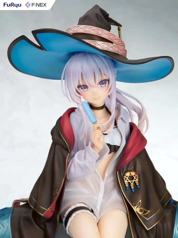 Wandering Witch: The Journey of Elaina F:NEX PVC Statue 1/7 Elaina Summer Vacation Ver. 22 cm termékfotó