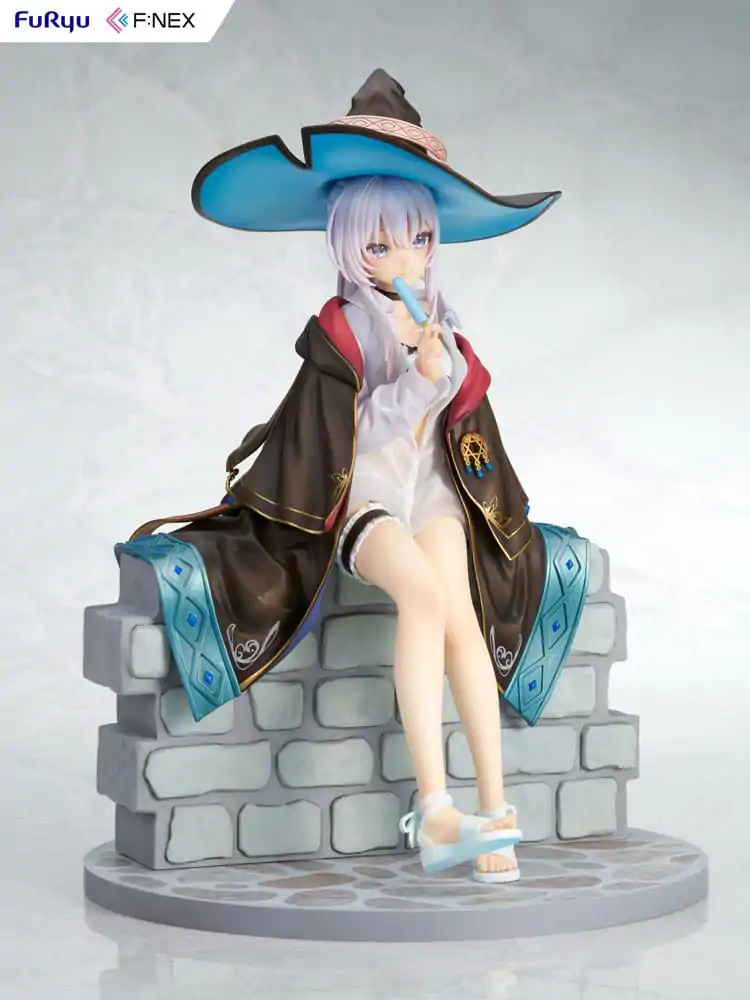 Wandering Witch: The Journey of Elaina F:NEX PVC Statue 1/7 Elaina Summer Vacation Ver. 22 cm termékfotó