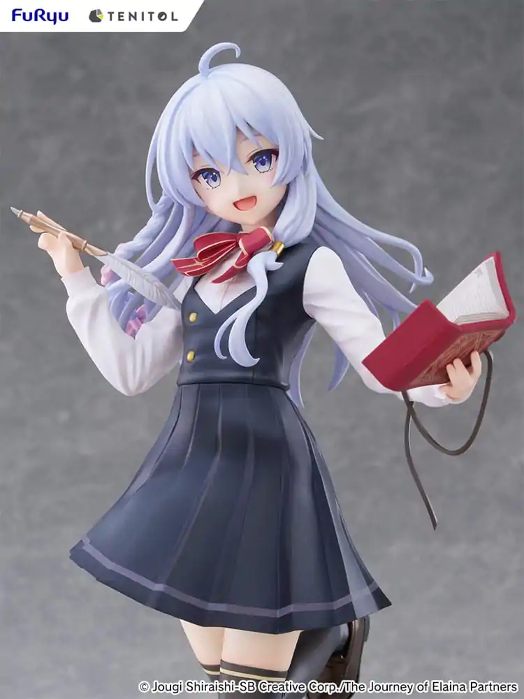 Wandering Witch: The Journey of Elaina Tenitol Tall PVC Statue Elaina School Uniform Ver. 29 cm Produktfoto