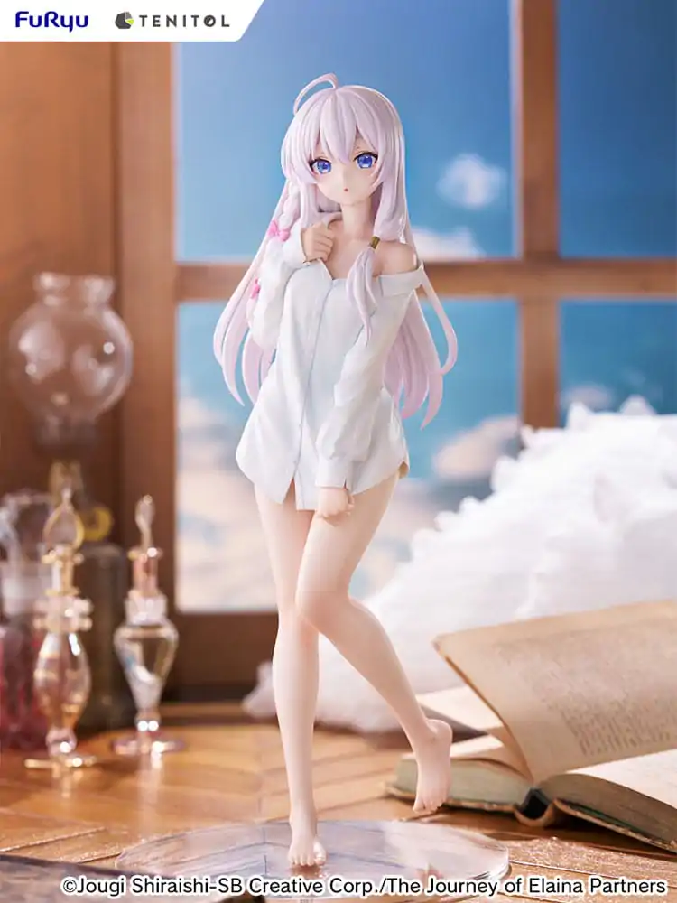 Wandering Witch: The Journey of Elaina Tenitol Tall PVC-Statue Elania Shirt Ver. 30 cm Produktfoto