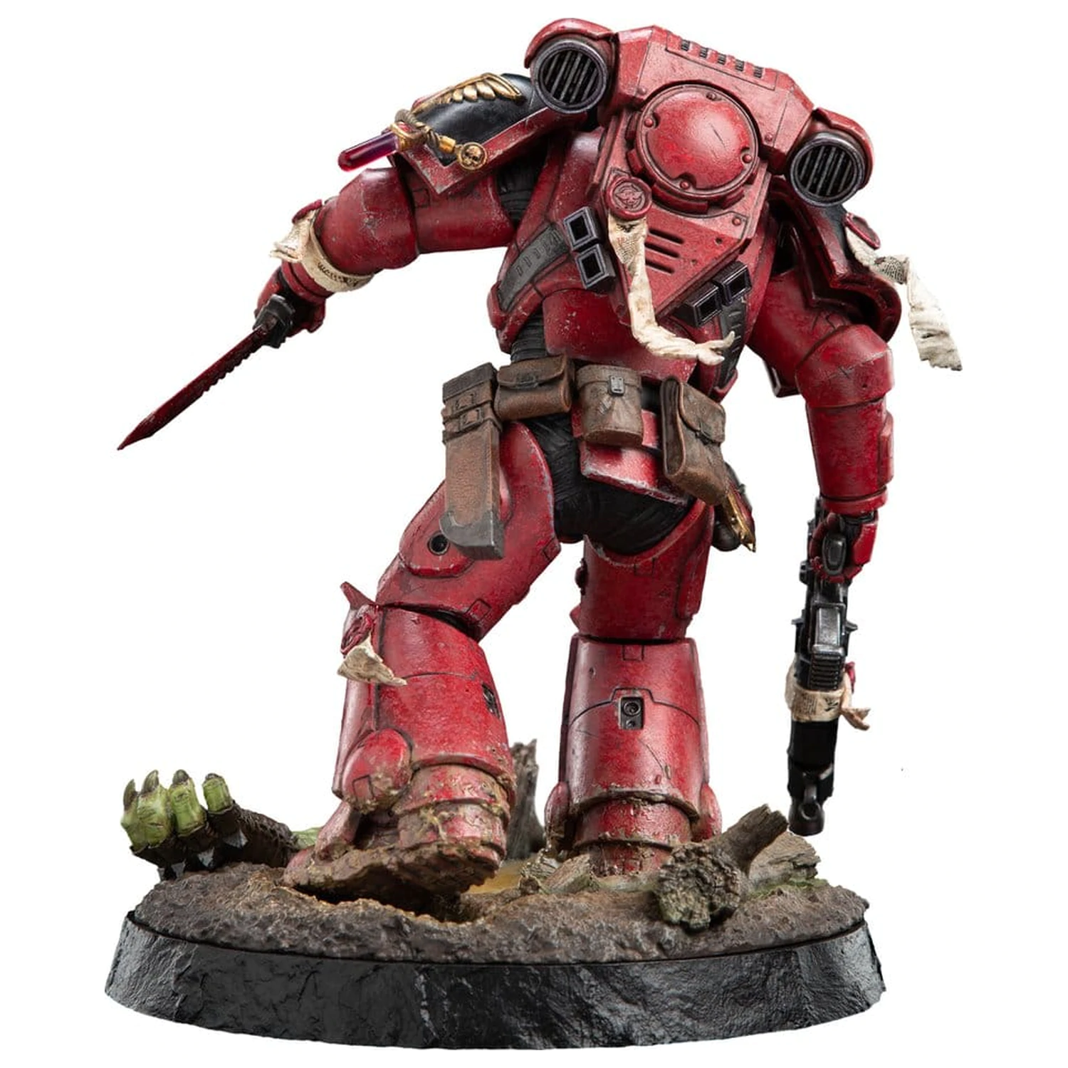 Warhammer 40,000 Statue 1/10 Blood Angels Intercessor Sergeant 27 cm Produktfoto