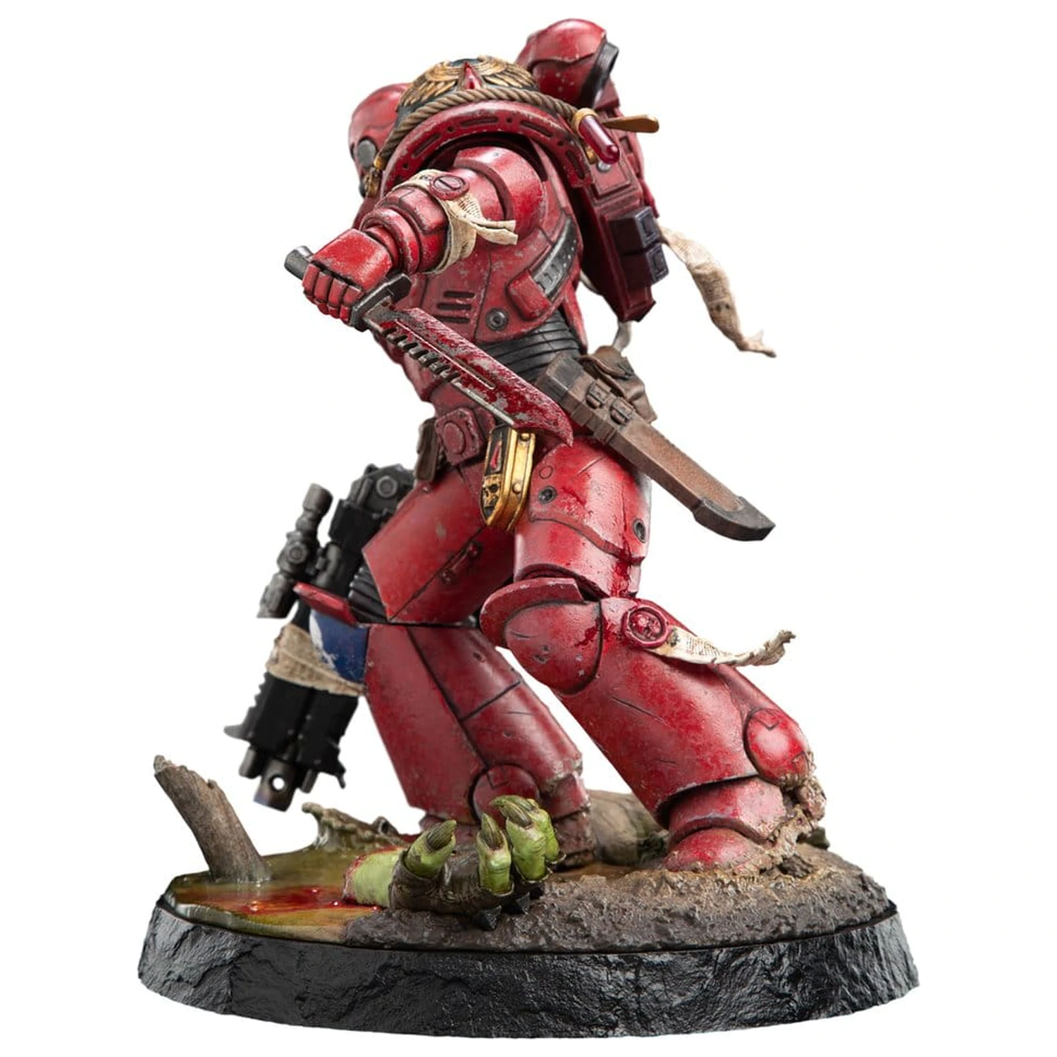 Warhammer 40,000 Statue 1/10 Blood Angels Intercessor Sergeant 27 cm Produktfoto
