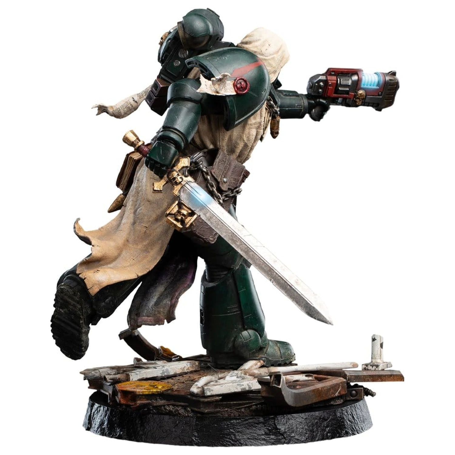 Warhammer 40,000 Statue 1/10 Dark Angels Veteran 31 cm Produktfoto