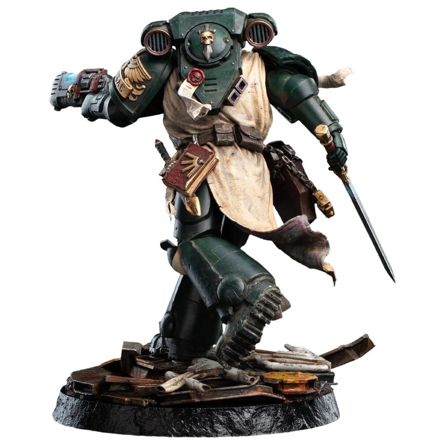 Warhammer 40,000 Statue 1/10 Dark Angels Veteran 31 cm Produktfoto