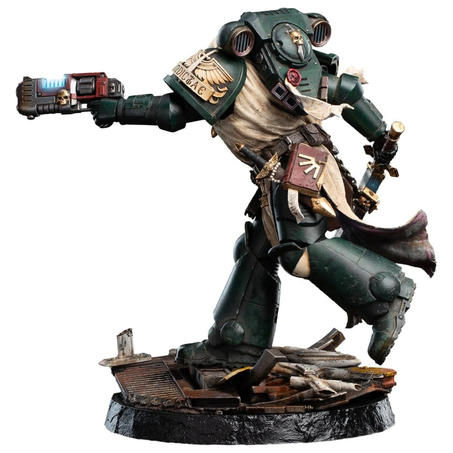 Warhammer 40,000 Statue 1/10 Dark Angels Veteran 31 cm Produktfoto