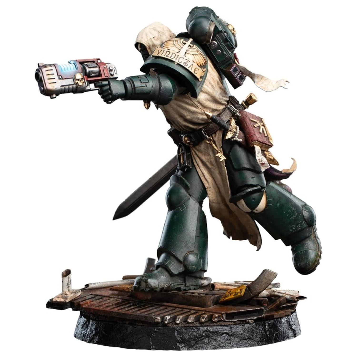 Warhammer 40,000 Statue 1/10 Dark Angels Veteran 31 cm Produktfoto