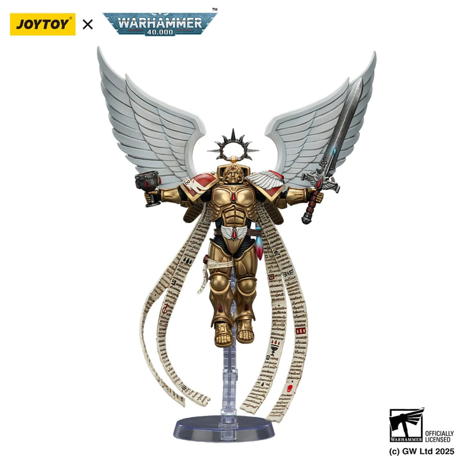 Warhammer 40,000 Action Figur 1/18 Blood Angels The Sanguinor mit Encarmine Broadsword 12 cm Produktfoto