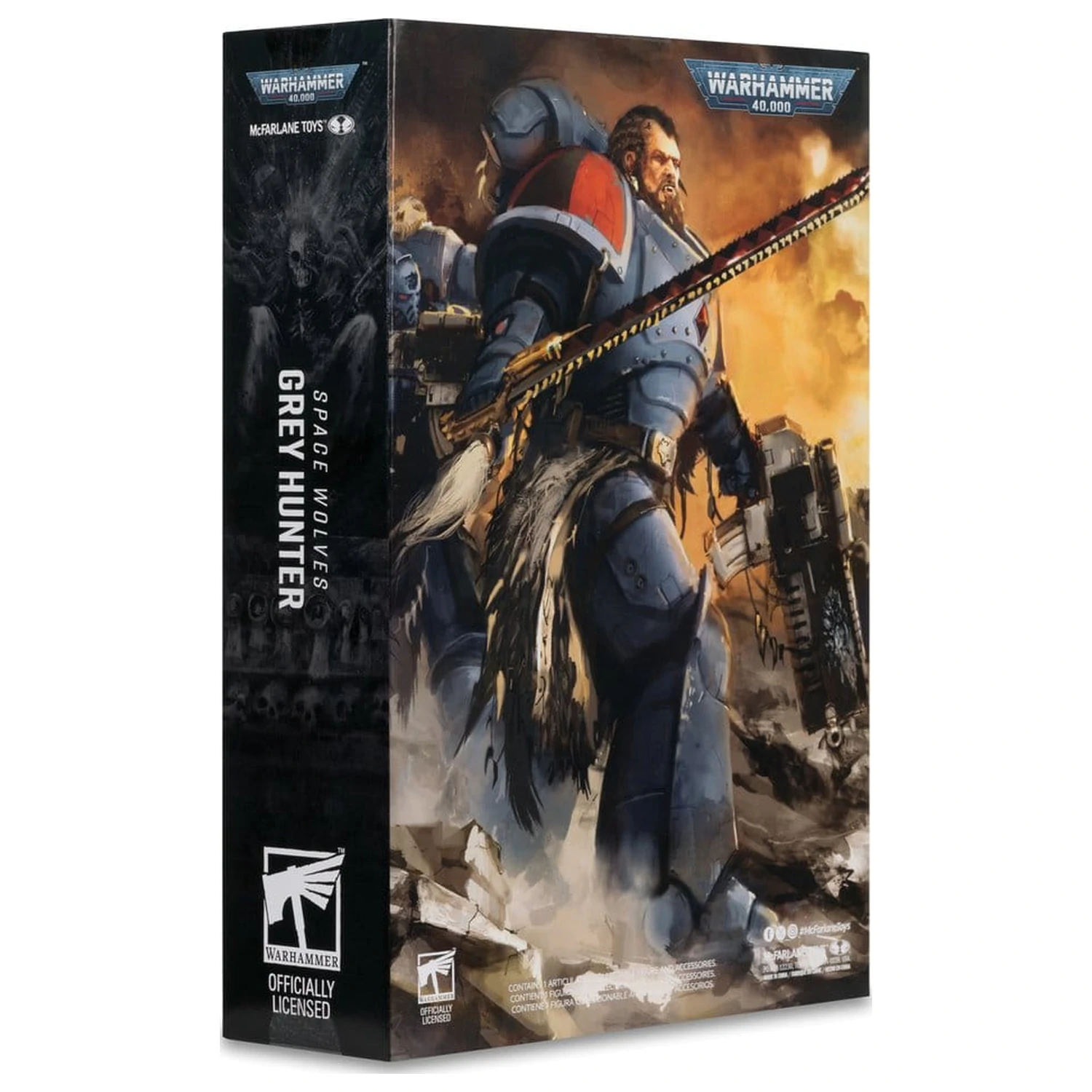 Warhammer 40,000 Action Figur Grey Hunter (Space Wolves) 18 Zentimeter Produktfoto