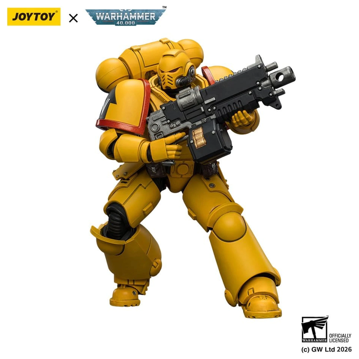 Warhammer 40,000 Actionfigur Imperial Fists Intercessor 12 cm Produktfoto