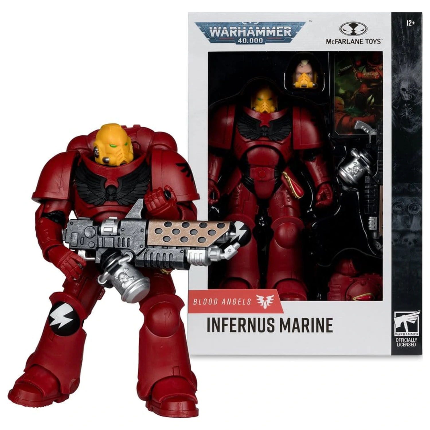 Warhammer 40,000 Actionfigur Infernus Marine (Blood Angels) 18 cm Produktfoto