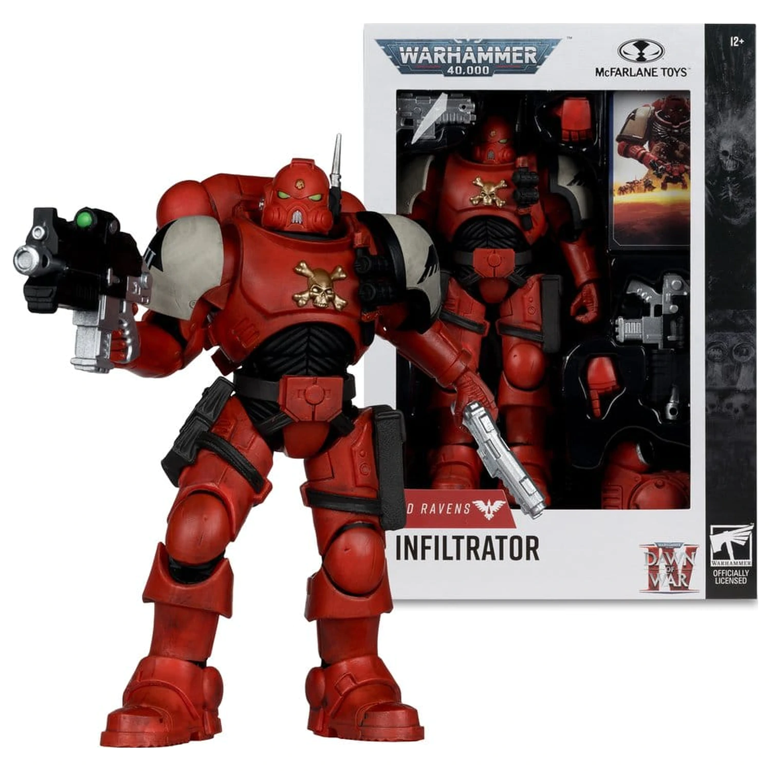 Warhammer 40,000 Actionfigur Infiltrator (Blood Ravens) (Dawn of War 4) 20 cm Produktfoto