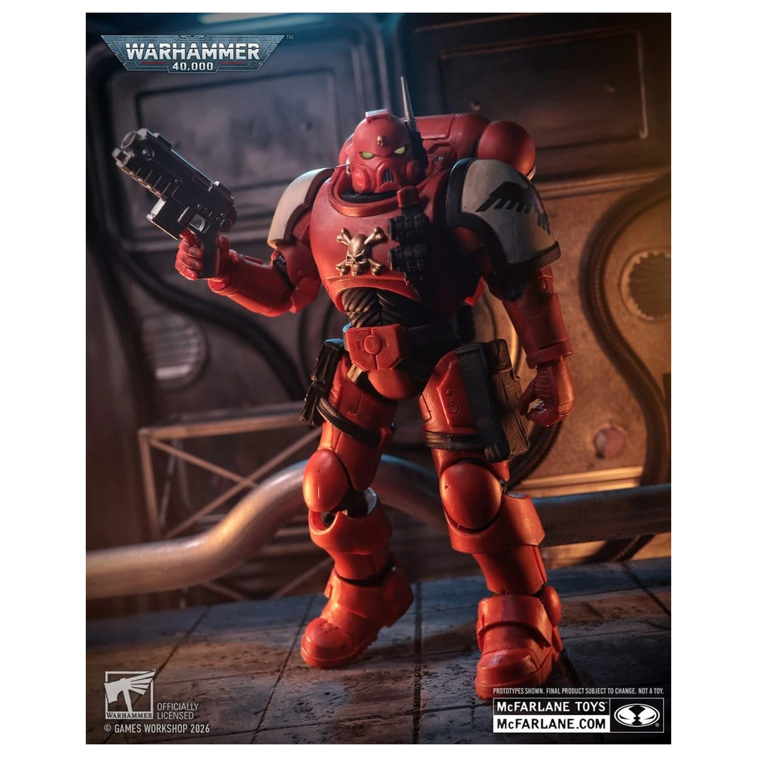 Warhammer 40,000 Actionfigur Infiltrator (Blood Ravens) (Dawn of War 4) 20 cm Produktfoto