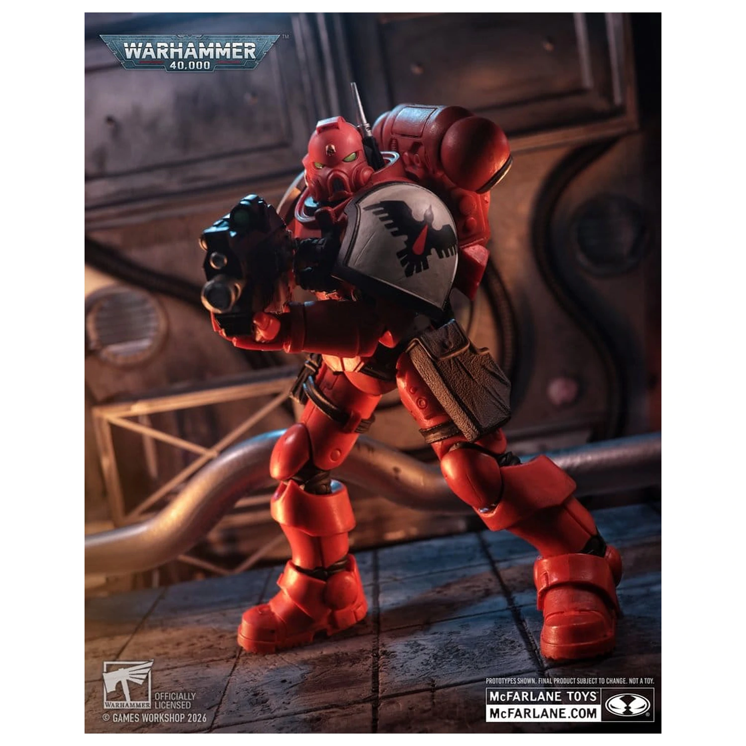 Warhammer 40,000 Actionfigur Infiltrator (Blood Ravens) (Dawn of War 4) 20 cm Produktfoto