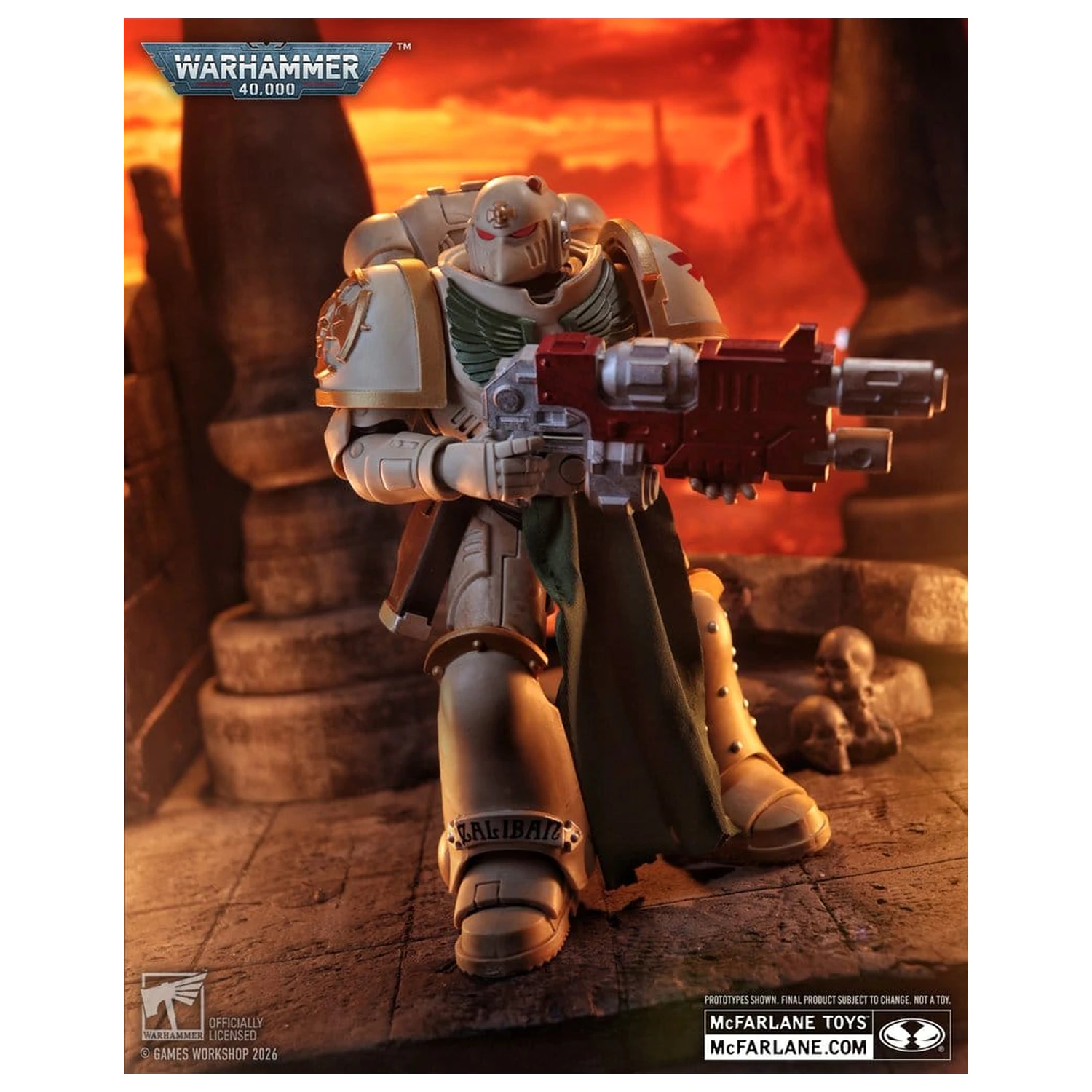 Warhammer 40,000 Actionfigur Sternguard Veteran (Dark Angels) 18 cm Produktfoto
