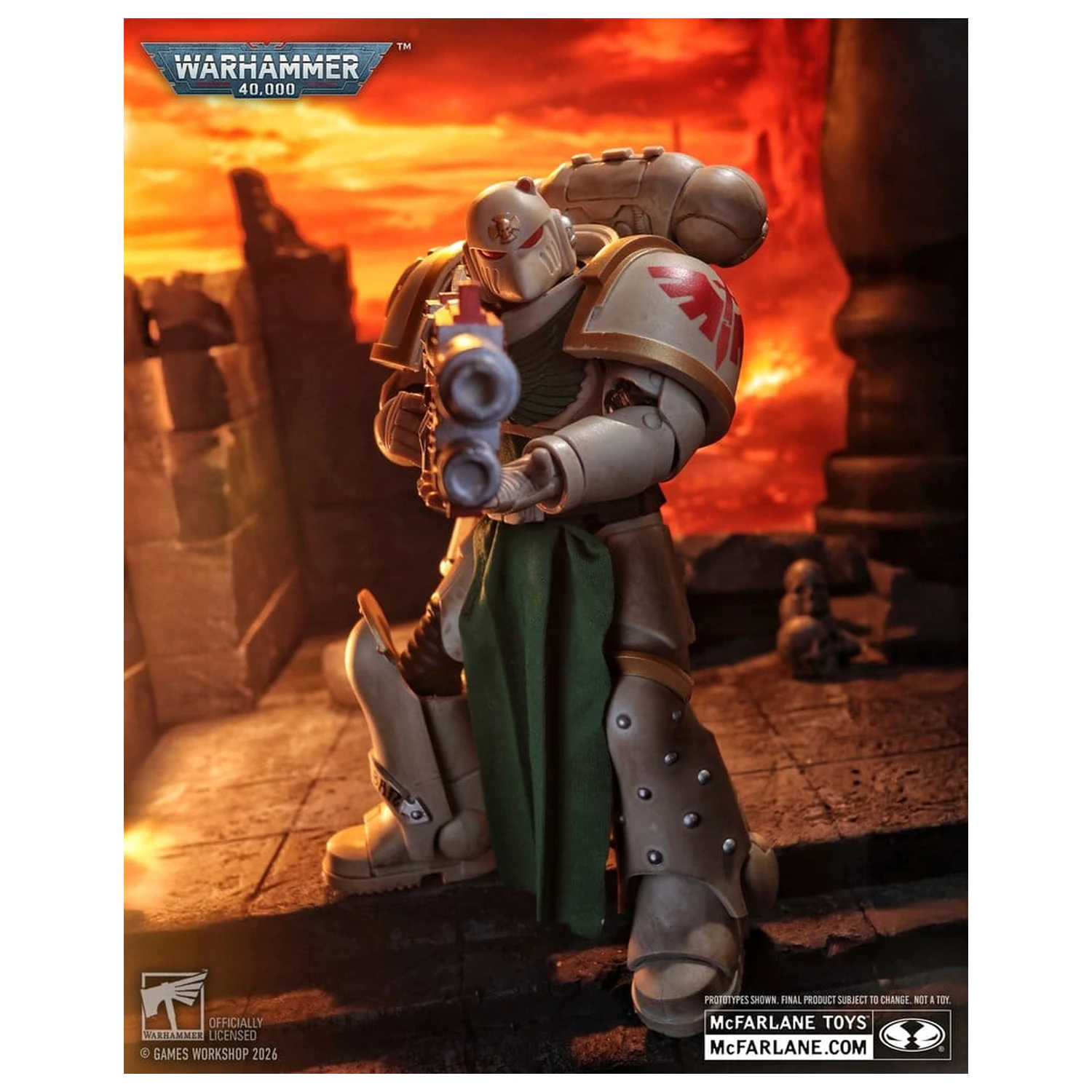 Warhammer 40,000 Actionfigur Sternguard Veteran (Dark Angels) 18 cm Produktfoto