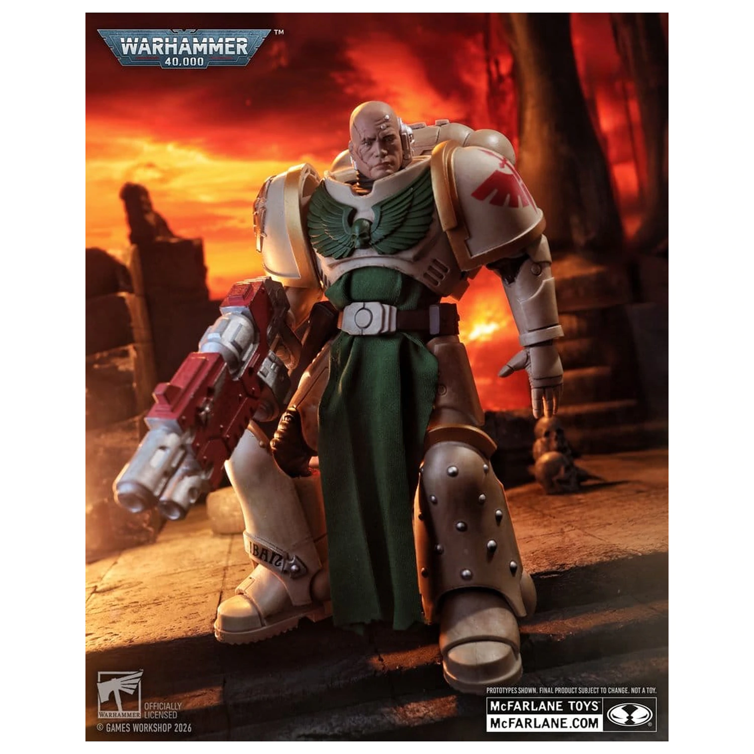 Warhammer 40,000 Actionfigur Sternguard Veteran (Dark Angels) 18 cm Produktfoto