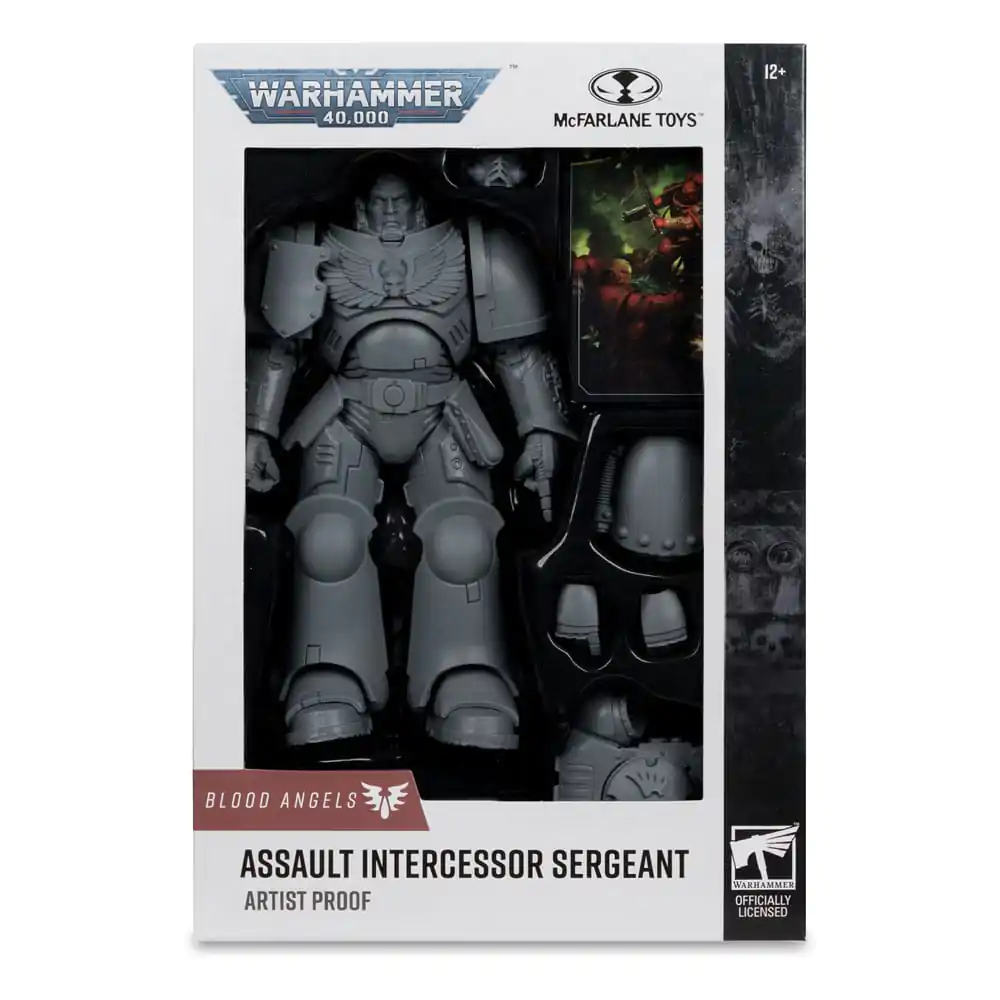 Warhammer 40,000 Actionfigur Assault Intercessor Sergeant (Blood Angel) (Artist Proof) 18 cm Produktfoto
