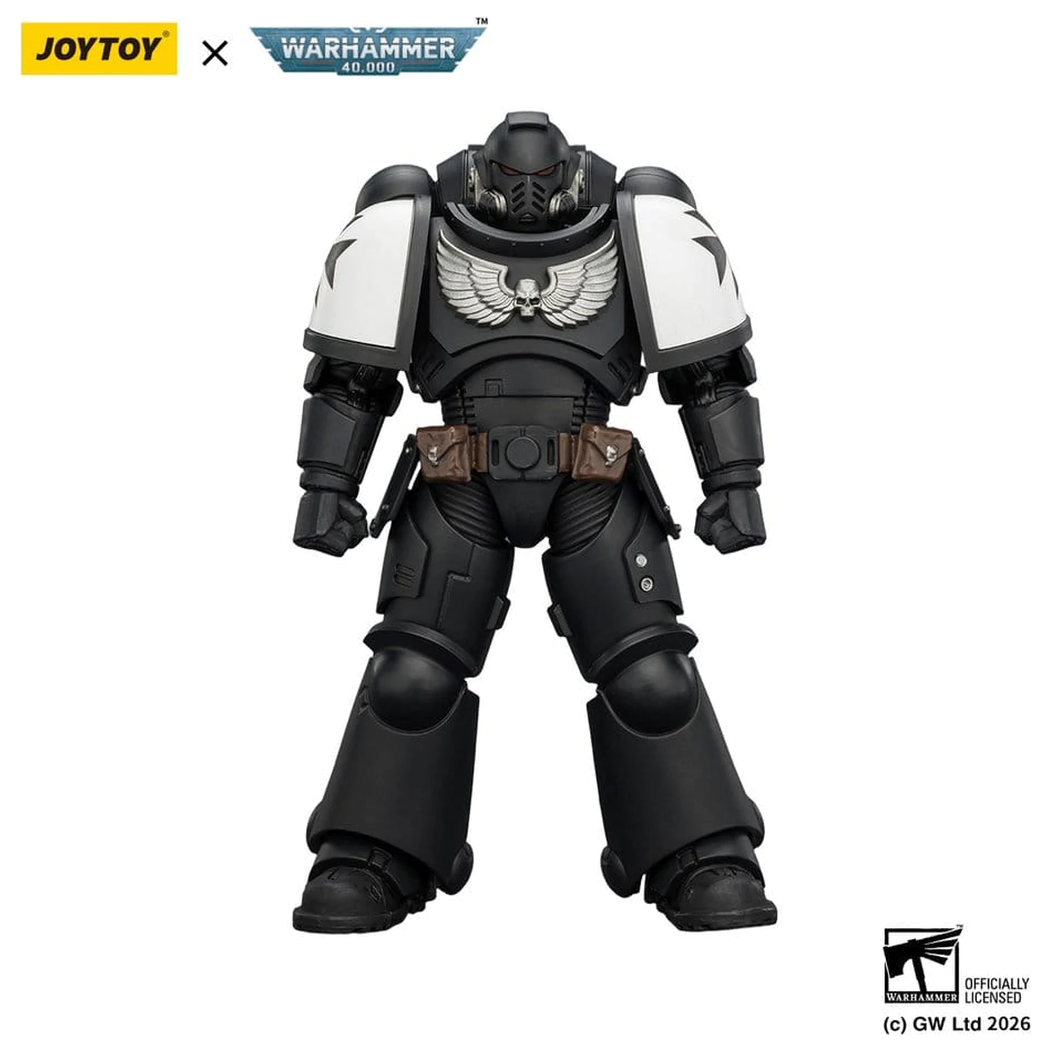 Warhammer 40,000 Actionfigur Black Templars Intercessor 12 cm Produktfoto