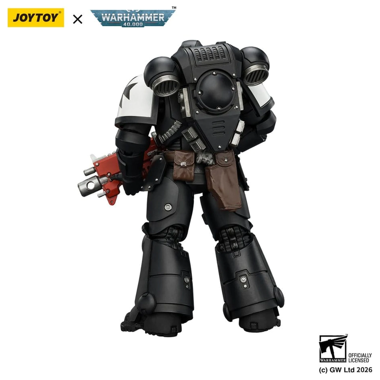 Warhammer 40,000 Actionfigur Black Templars Intercessor 12 cm Produktfoto