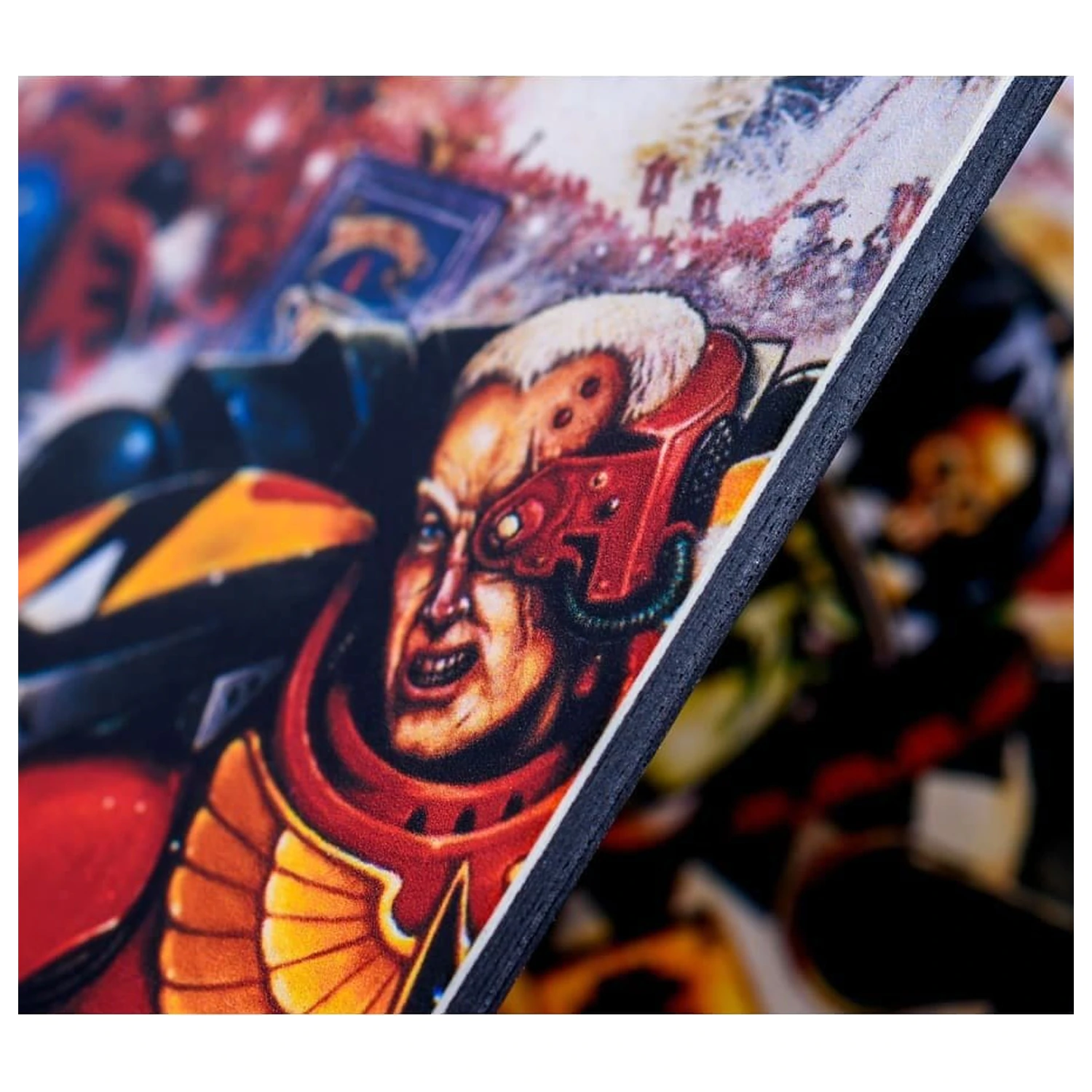Warhammer 40,000 Untersetzer-Set Blood Angels Armageddon 15 cm Produktfoto