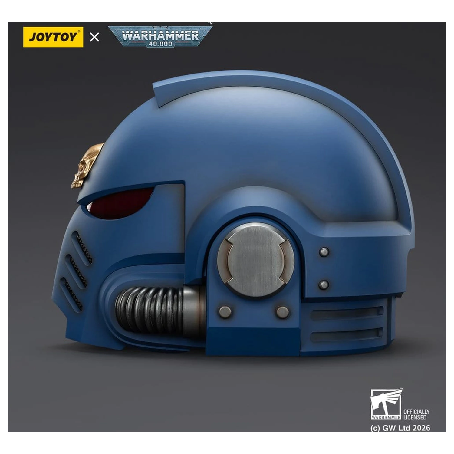 Warhammer 40,000 Captain MkX Helm Ultramarines 30 cm Produktfoto