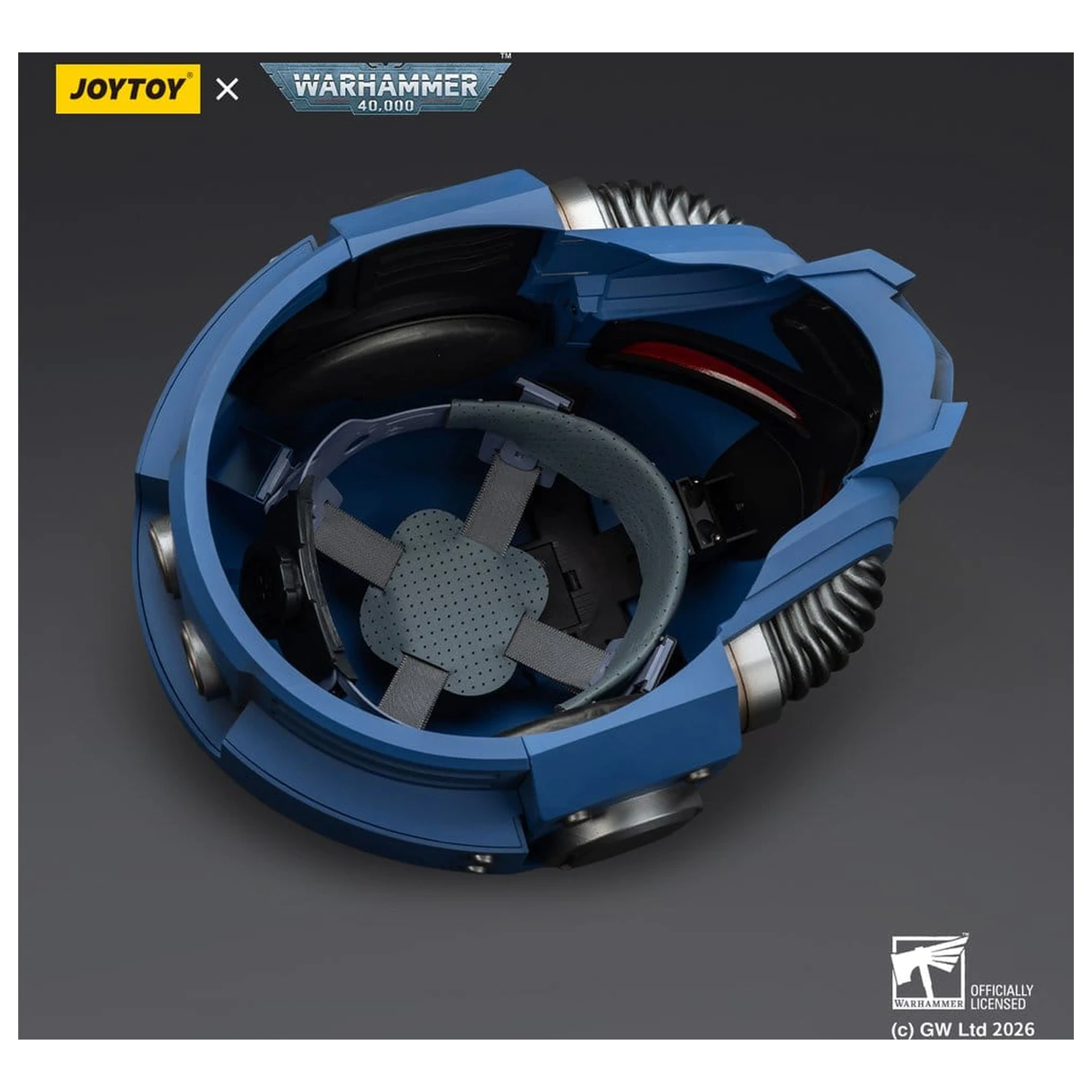 Warhammer 40,000 Captain MkX Helm Ultramarines 30 cm Produktfoto