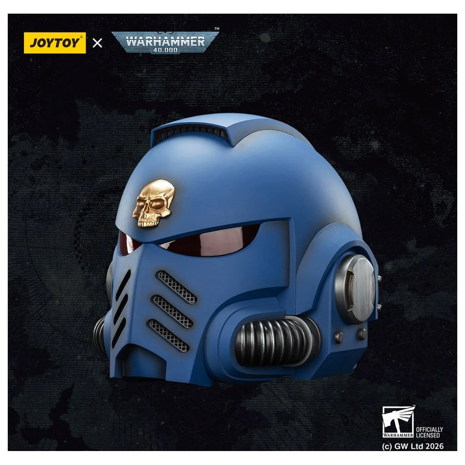 Warhammer 40,000 Captain MkX Helm Ultramarines 30 cm Produktfoto