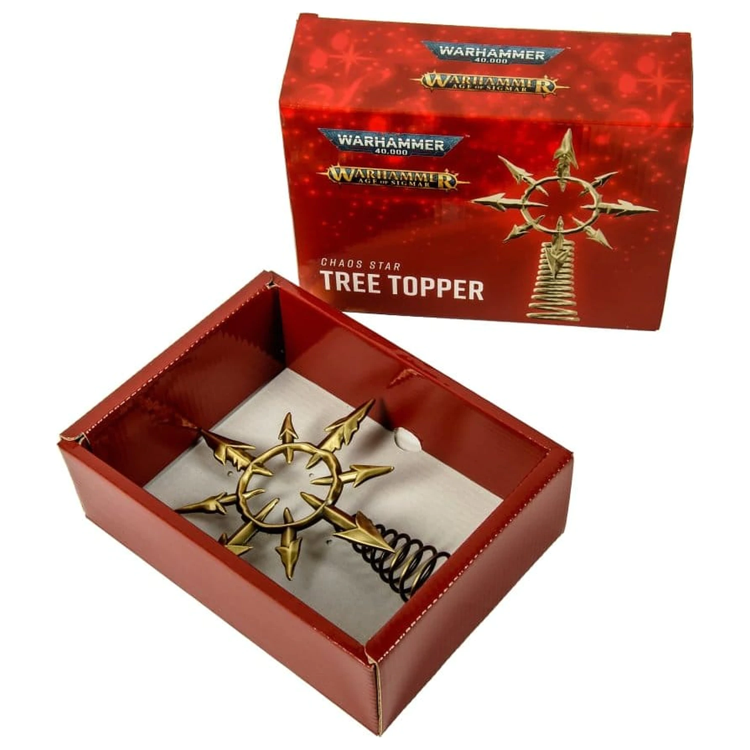 Warhammer 40,000 Baumspitze Chaos Star 22 cm Produktfoto