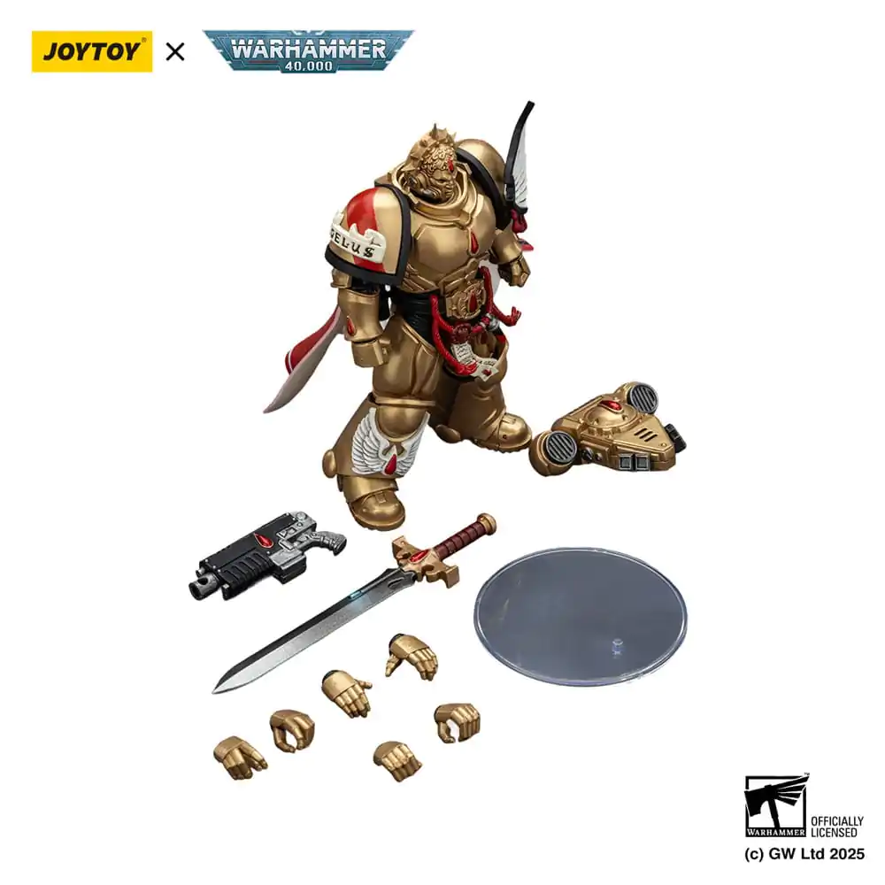 Warhammer 40,000: Combat Patrol Blood Angels Actionfigur Captain mit Heavy Bolt Pistol & Power Sword 20 cm Produktfoto