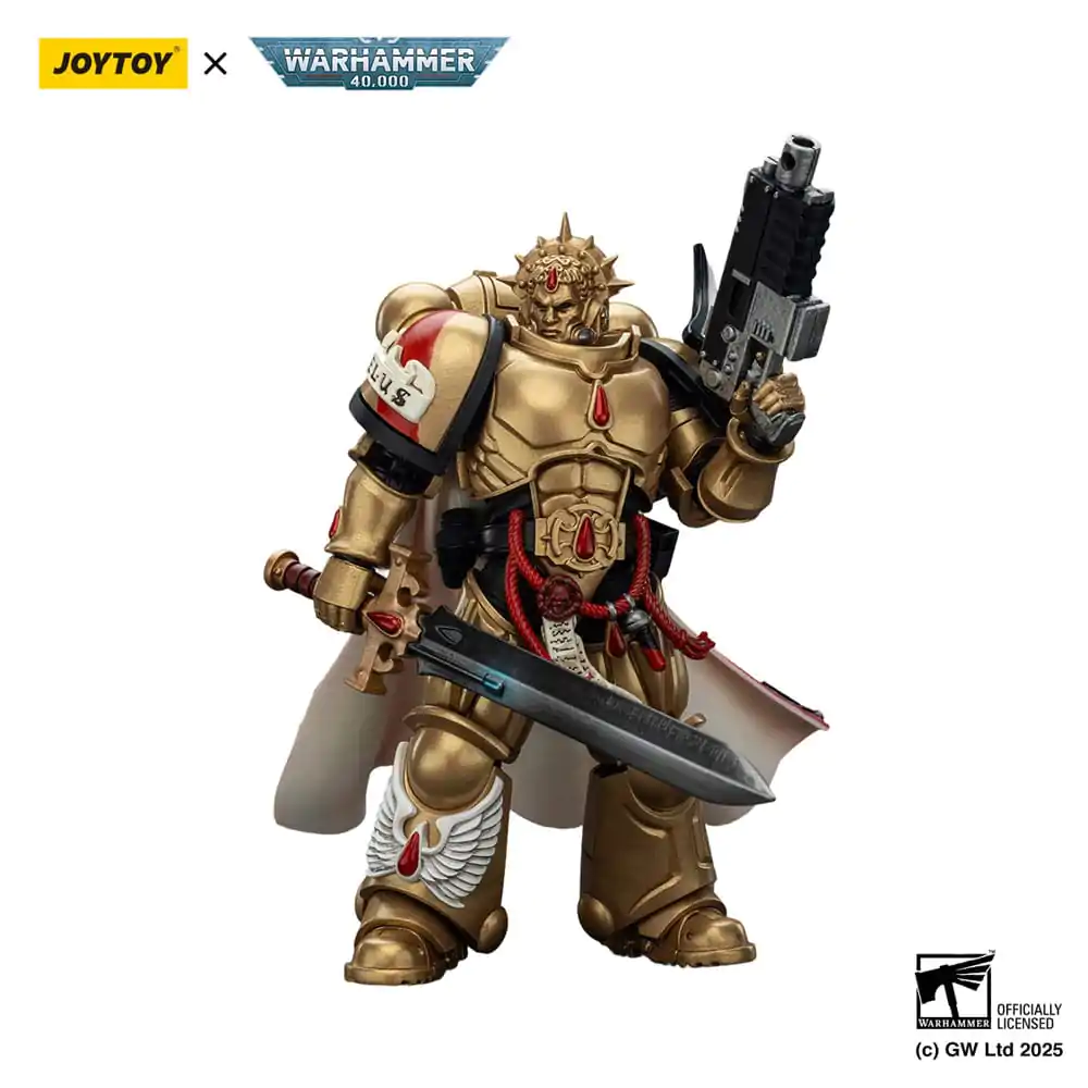 Warhammer 40,000: Combat Patrol Blood Angels Actionfigur Captain mit Heavy Bolt Pistol & Power Sword 20 cm Produktfoto