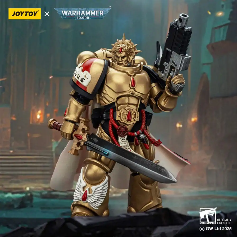 Warhammer 40,000: Combat Patrol Blood Angels Actionfigur Captain mit Heavy Bolt Pistol & Power Sword 20 cm Produktfoto