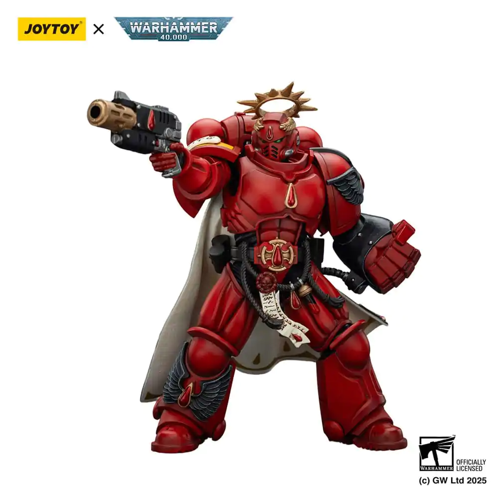 Warhammer 40,000: Combat Patrol Blood Angels Actionfigur Captain with Inferno Pistol & Power Fist 20 cm Produktfoto